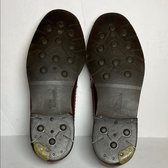 Allen Edmonds Brown Leather Slip-On Tassel Loafers 49236 main image 4